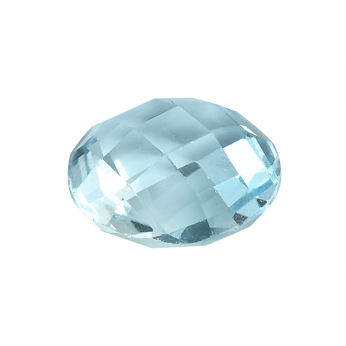 Skyblue Topaz Round 8 mm Gemstone, 1.90 Ct