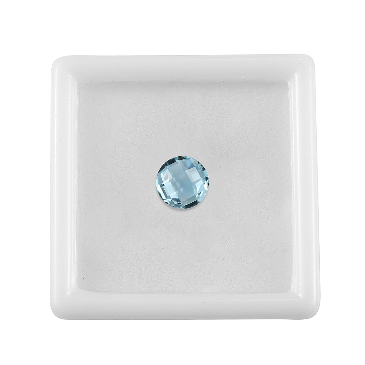 Skyblue Topaz Round 8 mm Gemstone, 1.90 Ct