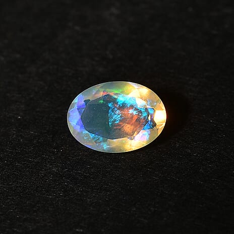 Ethiopian Opal Oval Cut Cut 7X5 mm Gemstone, 0.38 Ct