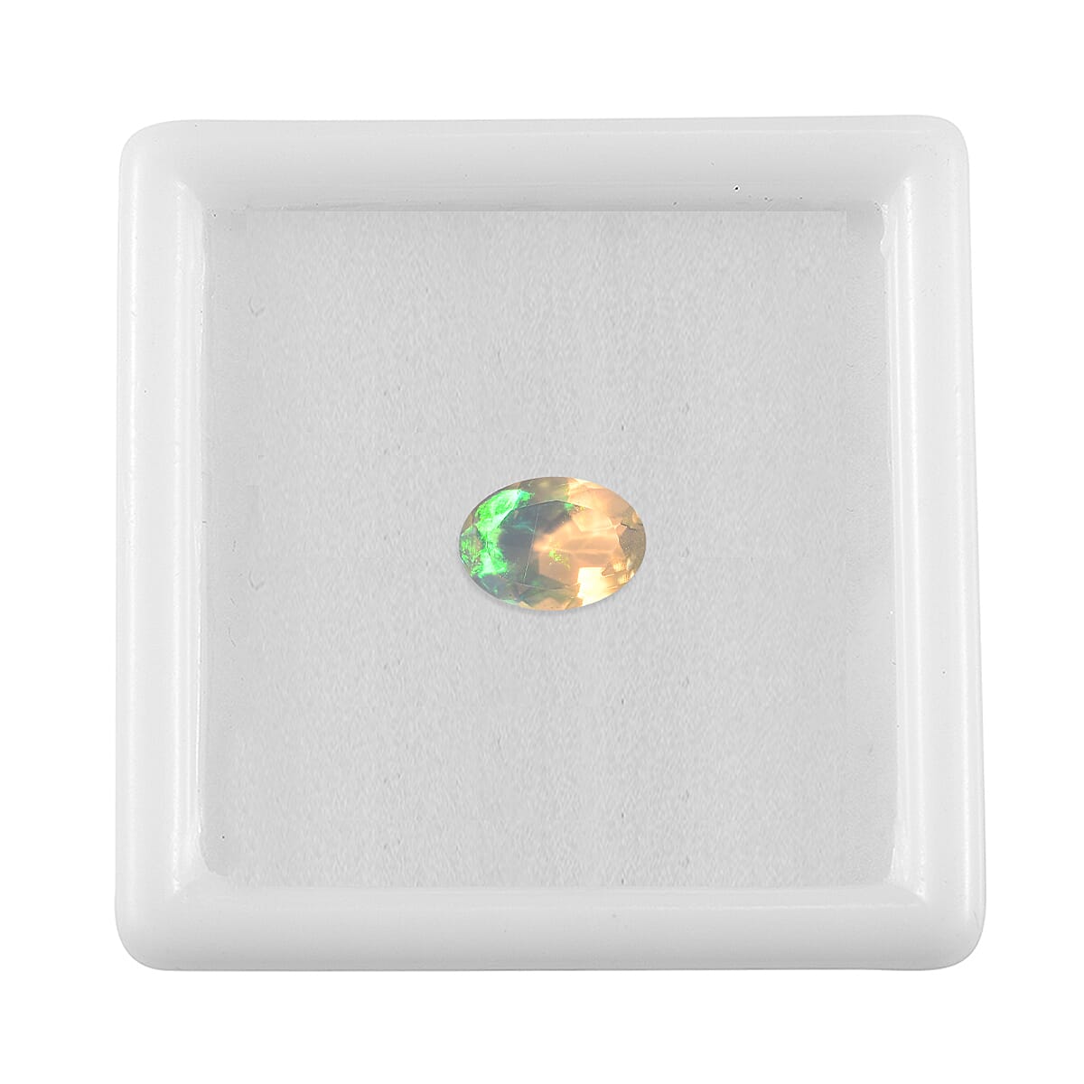 Ethiopian Opal Oval Cut Cut 7X5 mm Gemstone, 0.38 Ct
