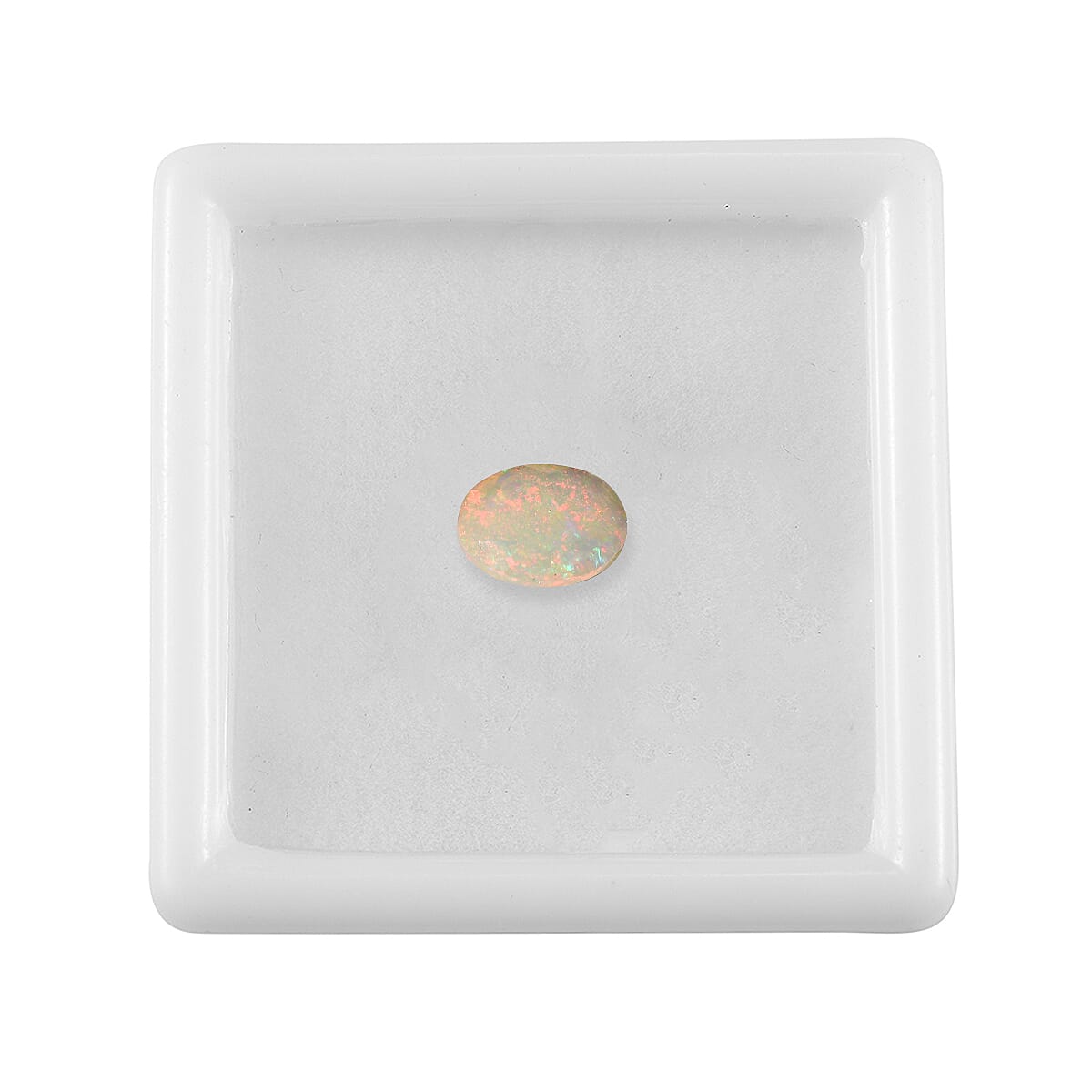 Ethiopian Opal Oval Cut Cut 8X6 mm Gemstone, 0.50 Ct