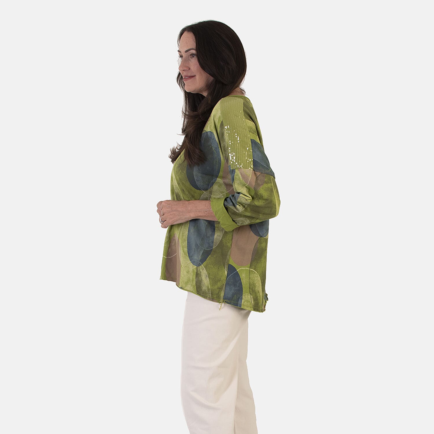 Sugar-Crisp-Italian-Made-Printed-Long-Sleeved-Scoop-Neck-Sequined-Laye