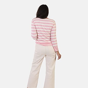 https://tjcuk.sirv.com/Products/85/0/8507690/Sugar-Crisp-Italian-Made-Round-Neck-Colour-Block-Stripe-Roll-Sleeve-To_8507690_2.jpg?w=342&h=342