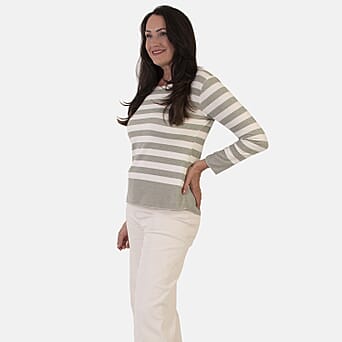 https://tjcuk.sirv.com/Products/85/0/8507691/Sugar-Crisp-Italian-Made-Round-Neck-Colour-Block-Stripe-Roll-Sleeve-To_8507691_1.jpg?w=342&h=342