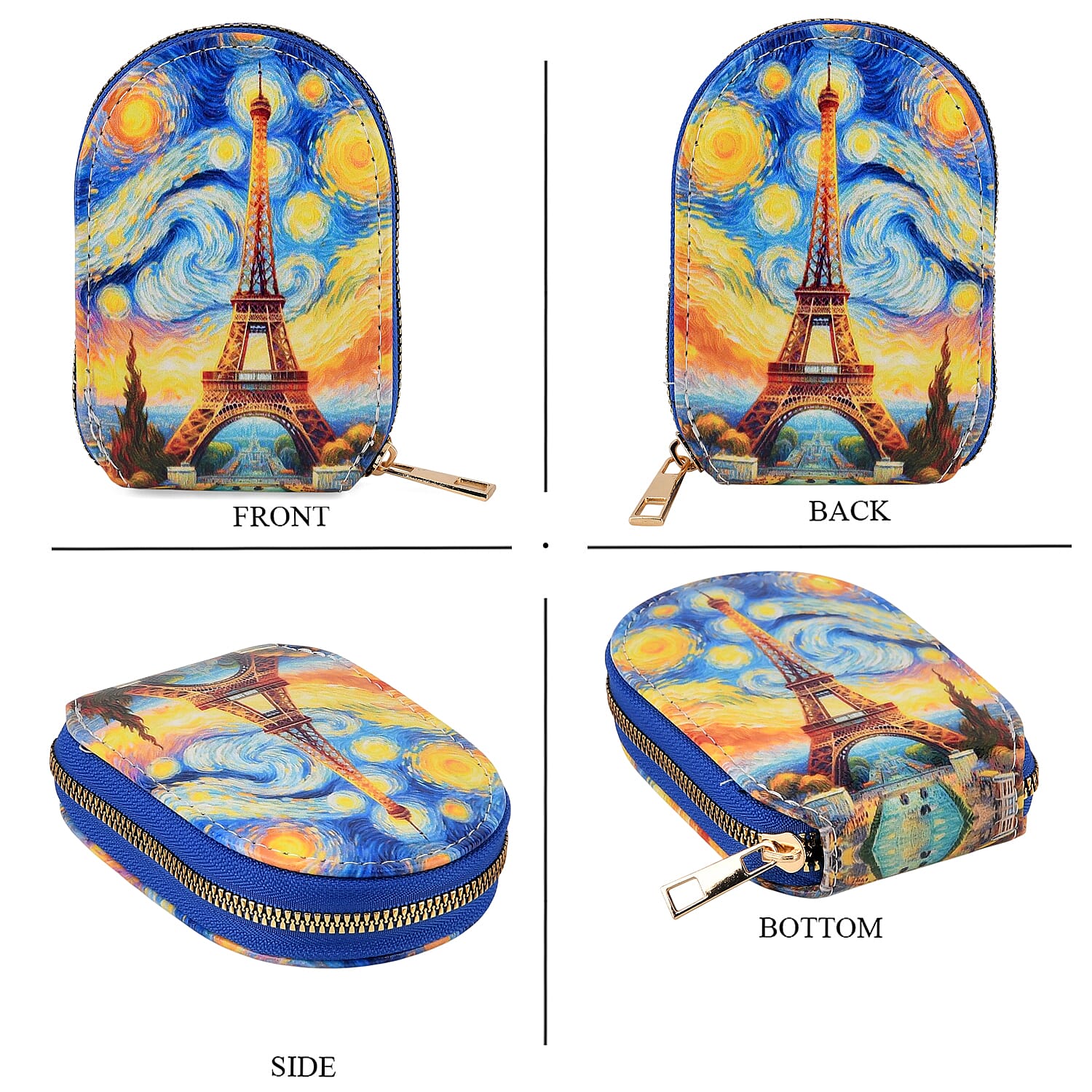 PU RFID protected Printed Wallet
