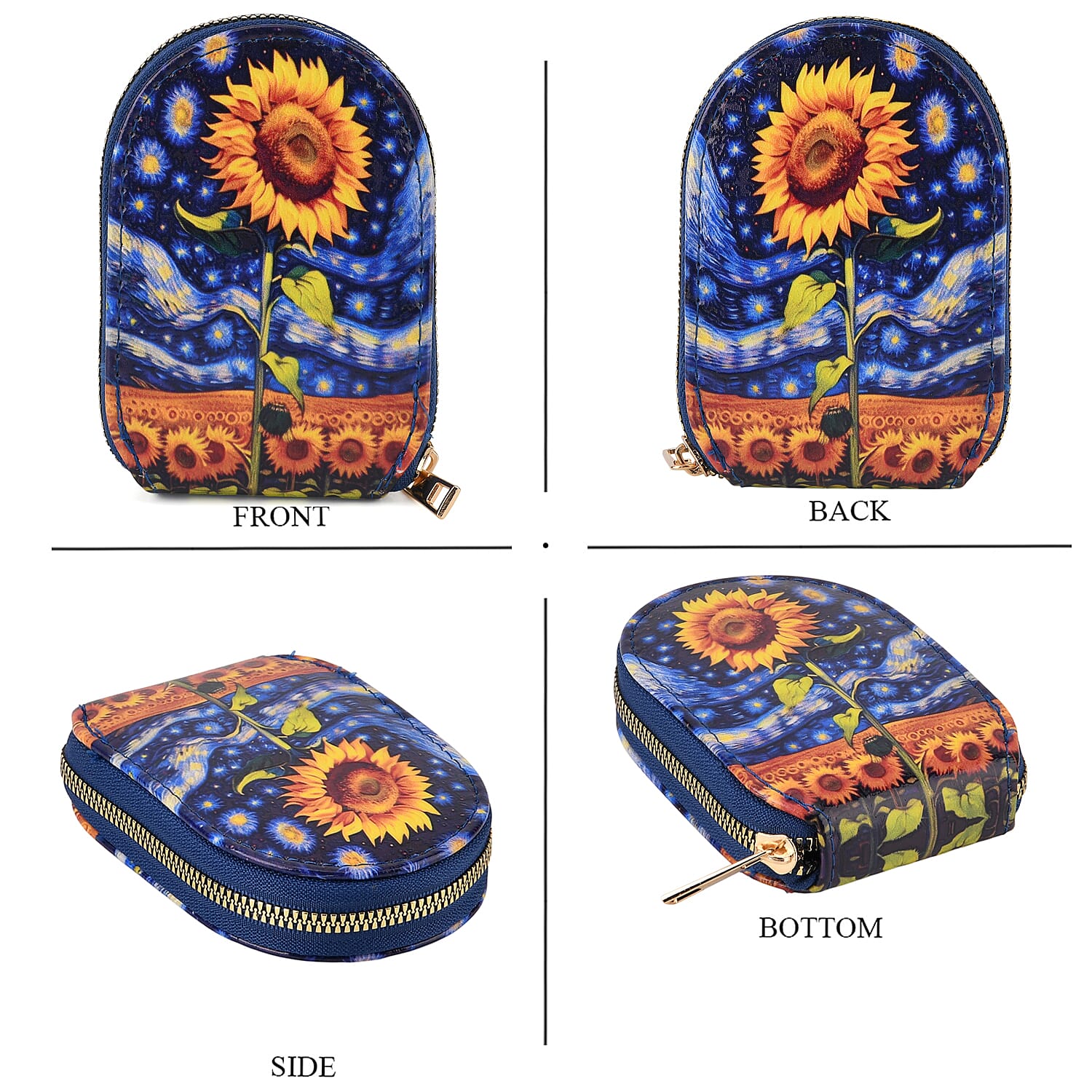PU RFID protected Printed Wallet