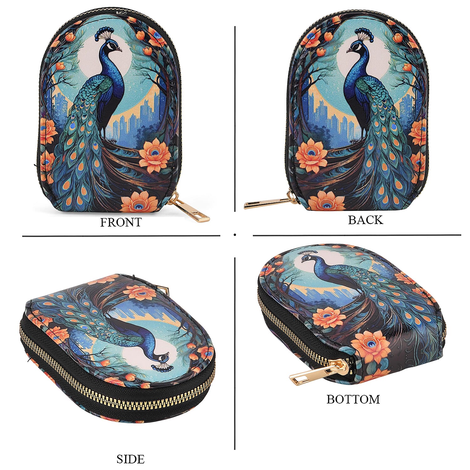 PU RFID protected Printed Wallet