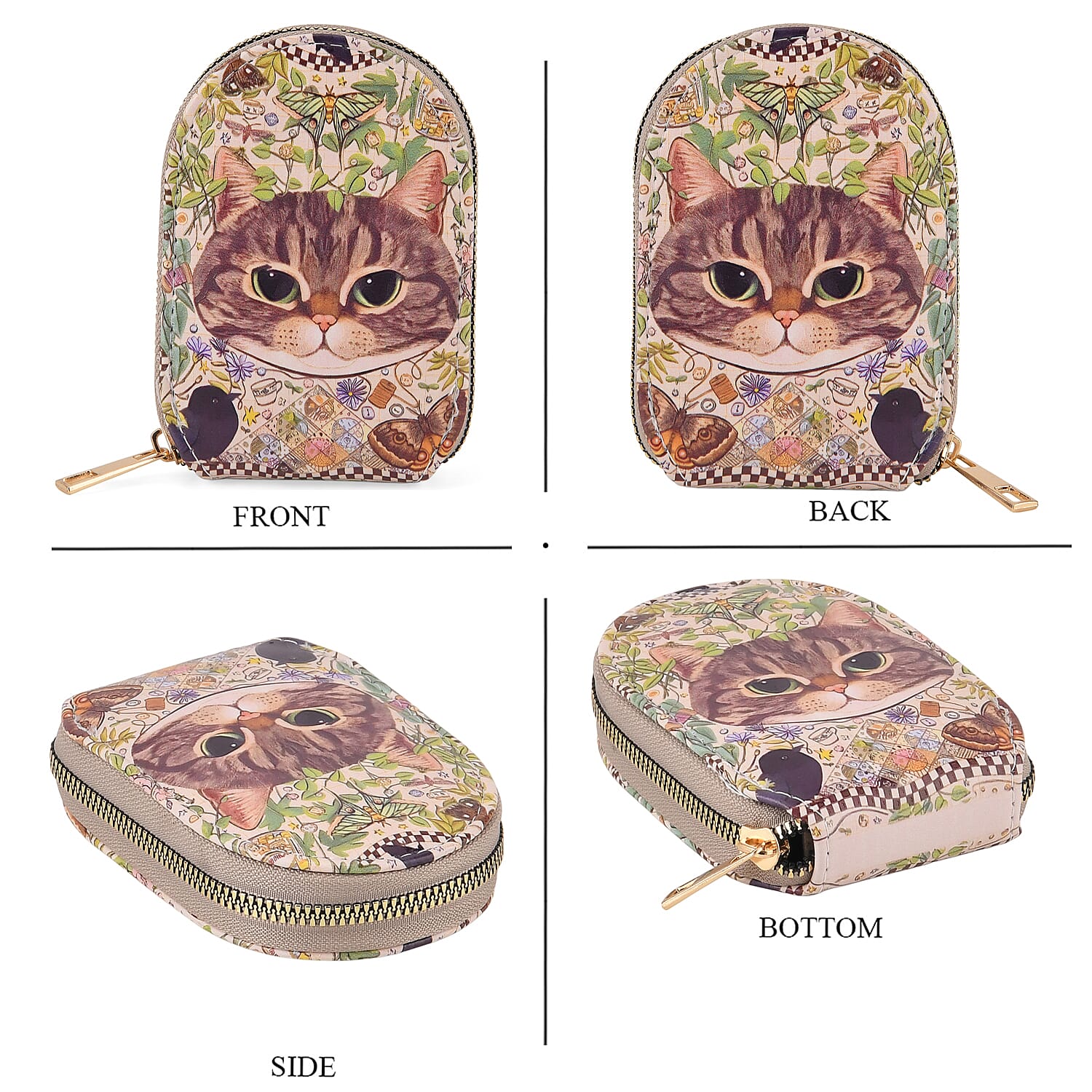 PU RFID protected Printed Wallet