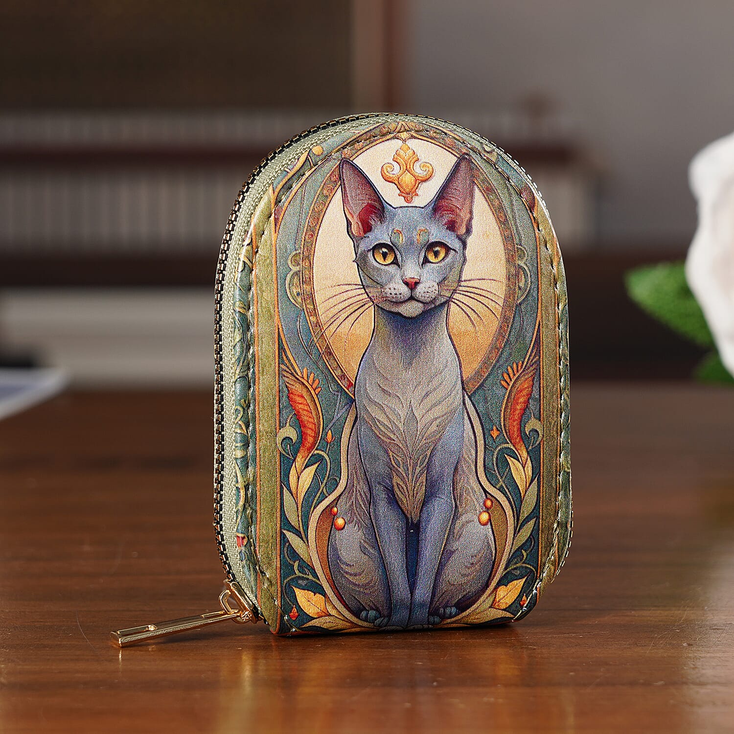 PU RFID protected Printed Wallet