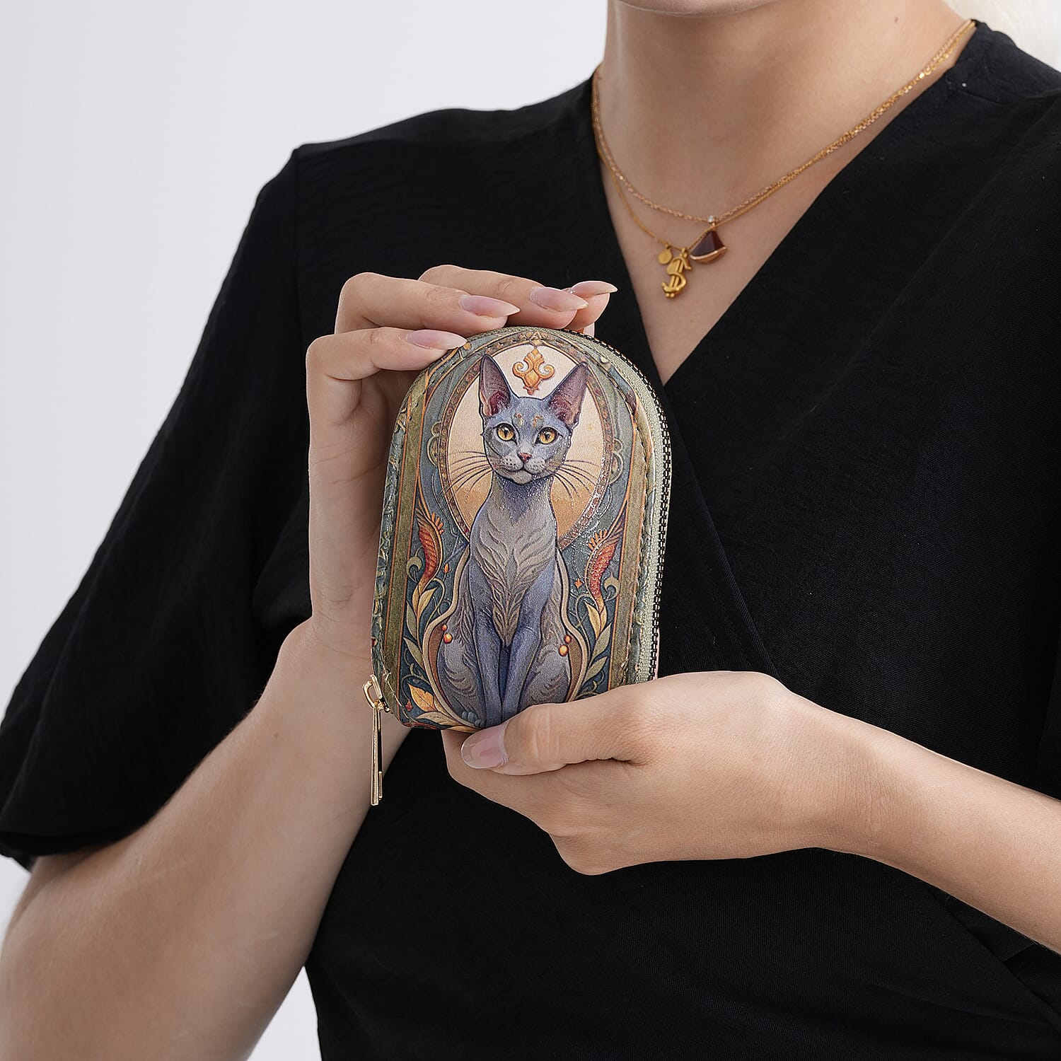 PU RFID protected Printed Wallet