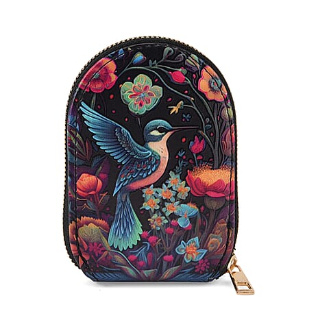 PU Printed Wallet (Size 12x2x8 cm) - Multi Color