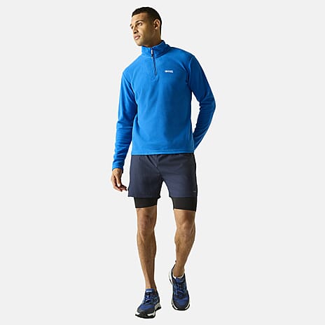 Regatta Mens Lightweight Half-Zip Fleece (Size M) - Blue