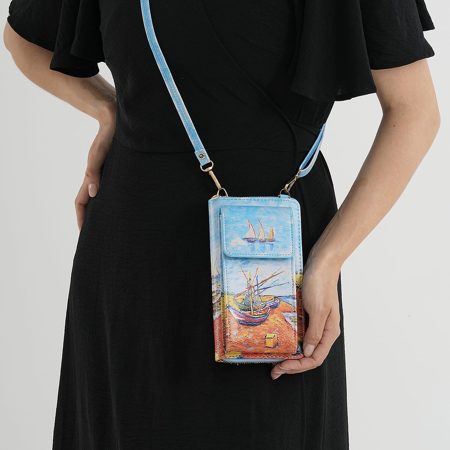 Crossbody Bag (Size - One Size) - Blue