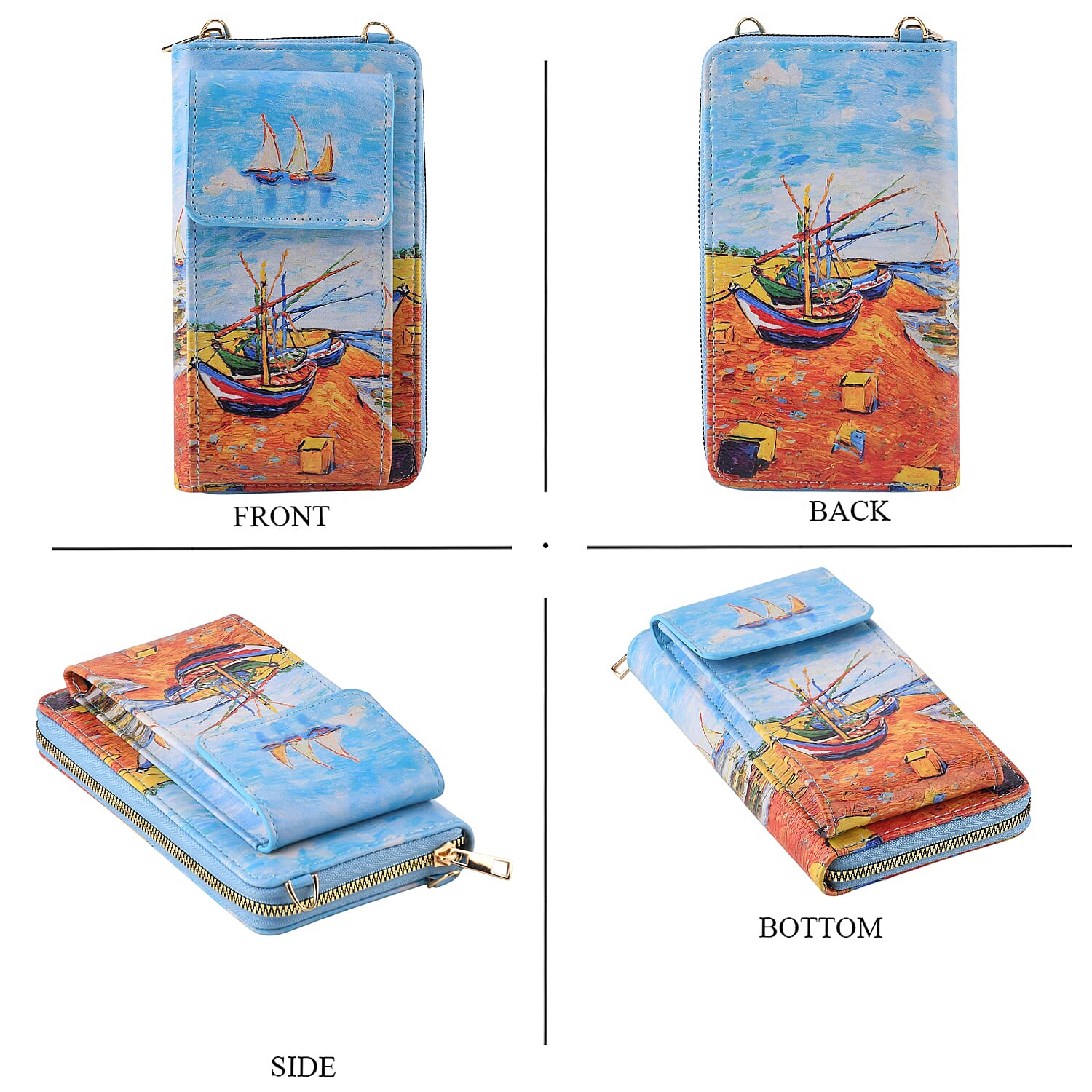 Crossbody Bag (Size - One Size) - Blue