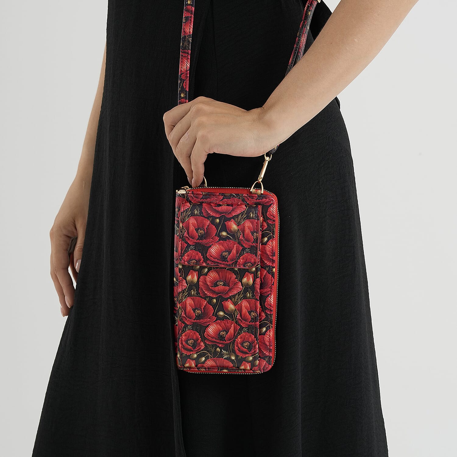 Crossbody Bag (Size - One Size) - Red