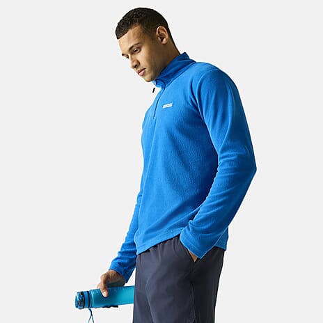 Regatta Mens Lightweight Half-Zip Fleece (Size XXXL) - Blue