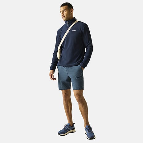 Regatta Mens Lightweight Half-Zip Fleece (Size M) - Navy