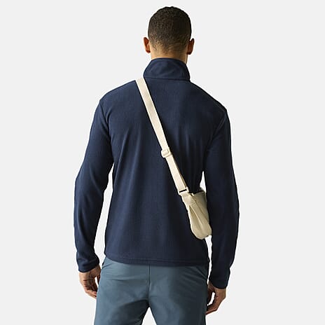 Regatta Mens Lightweight Half-Zip Fleece (Size XL) - Navy