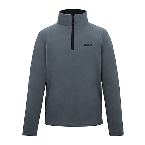 Regatta Mens Lightweight Half-Zip Fleece (Size XXL) - Grey