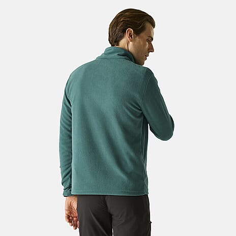 Regatta Mens Lightweight Half-Zip Fleece (Size XXL) - Green