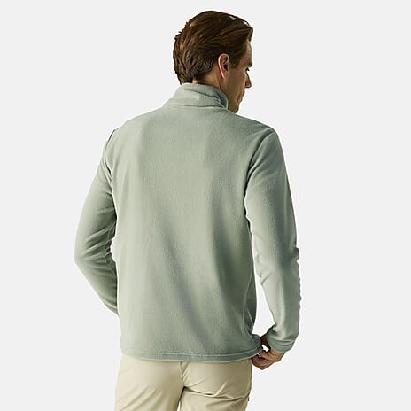 Regatta Mens Lightweight Half-Zip Fleece (Size 4XL) - Light Sage