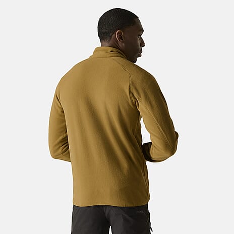 Regatta Mens Full-Zip Microfleece With Zipped Pockets (Size XXL) - Brown