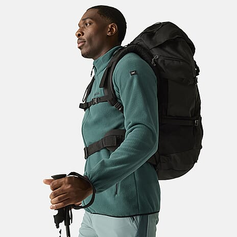 Regatta Mens Full-Zip Microfleece With Zipped Pockets (Size XXL) - Green