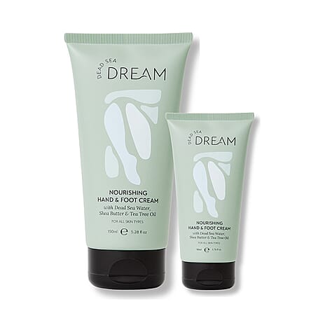 Dead Sea Dream Hand - Foot Cream Duo Bundle