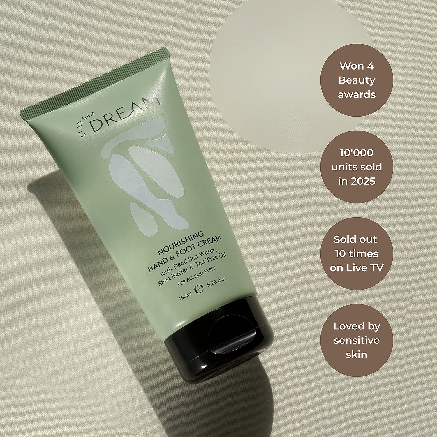 Dead Sea Dream Hand & Foot Cream Duo Bundle