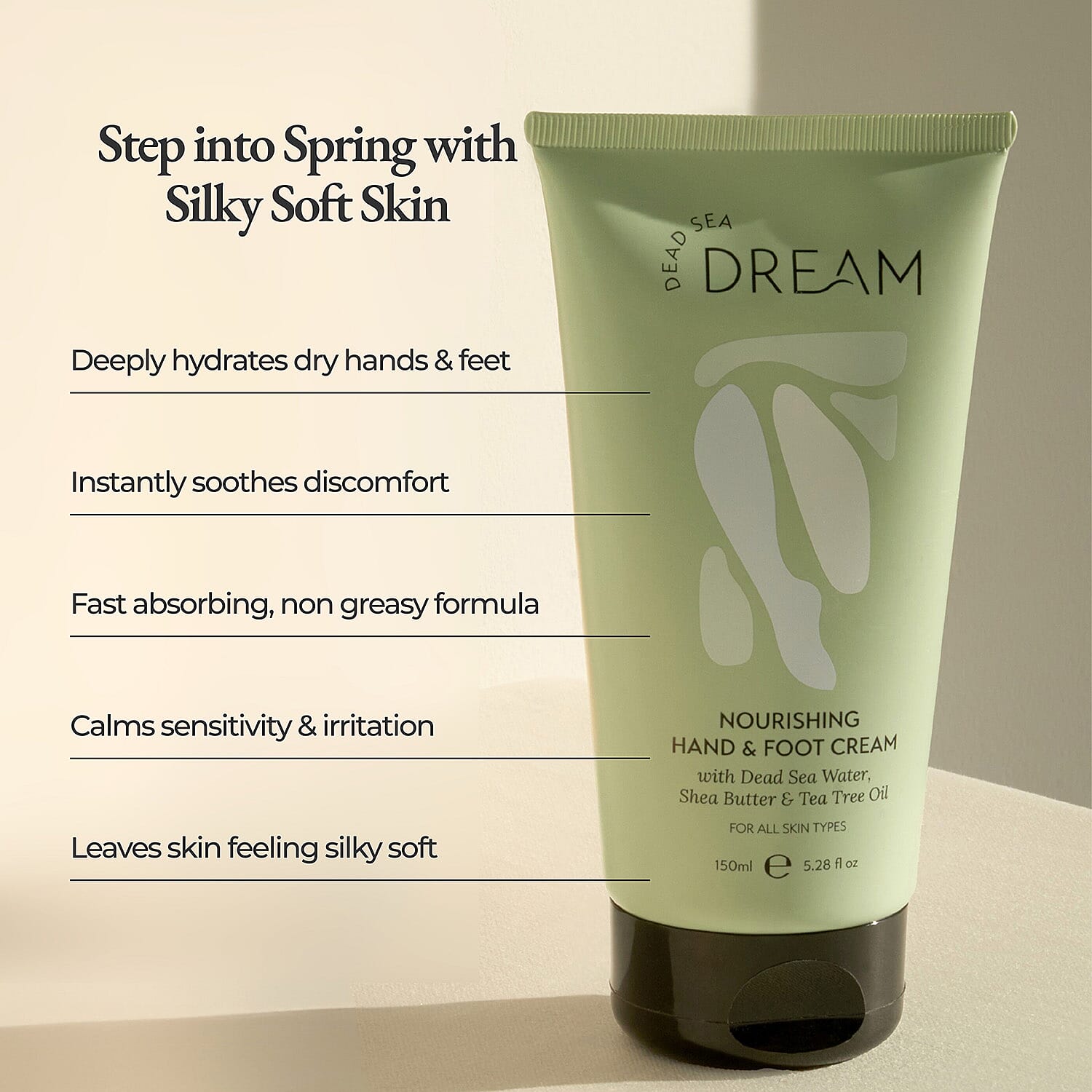 Dead Sea Dream Hand & Foot Cream Duo Bundle