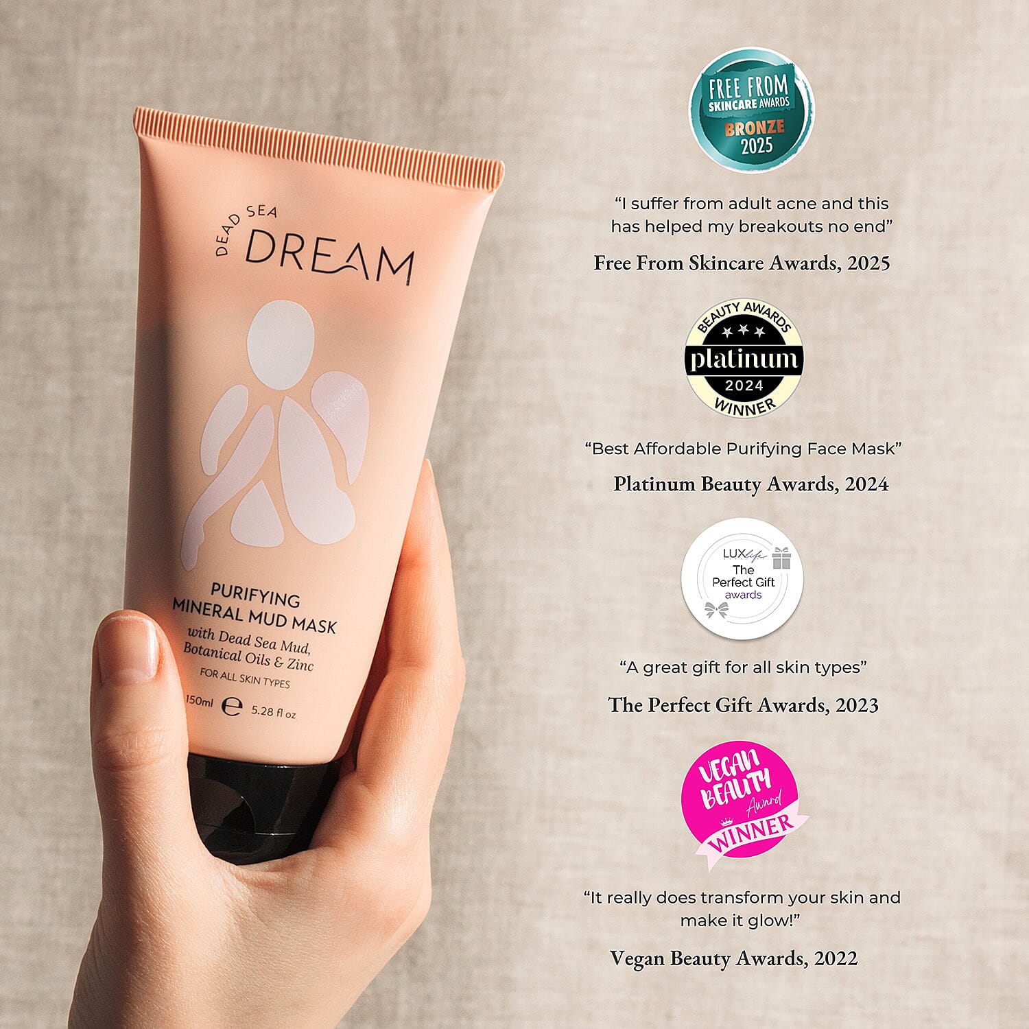 Dead Sea Dream Purity Mud Bar & Mud Mask Duo Bundle
