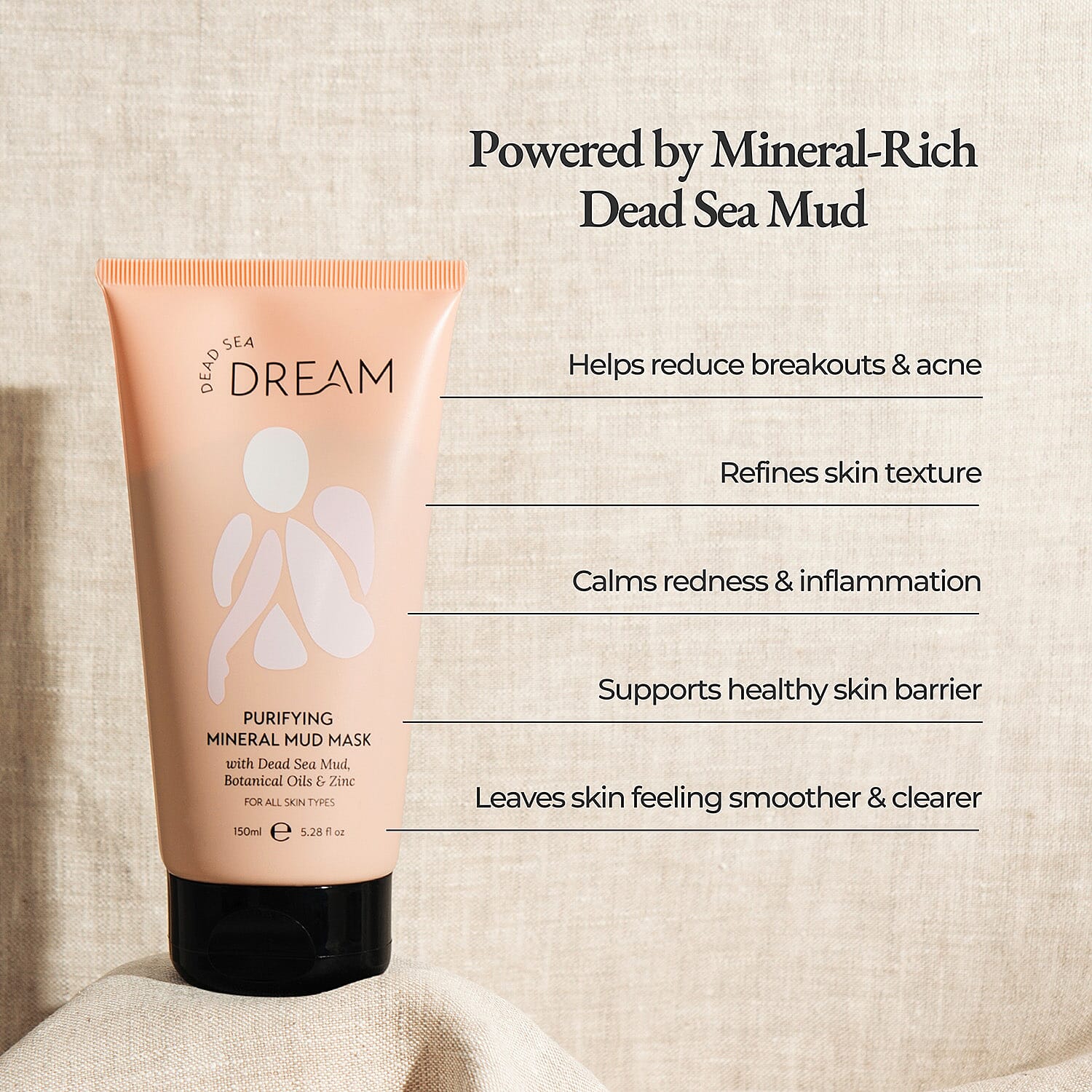 Dead Sea Dream Purity Mud Bar & Mud Mask Duo Bundle