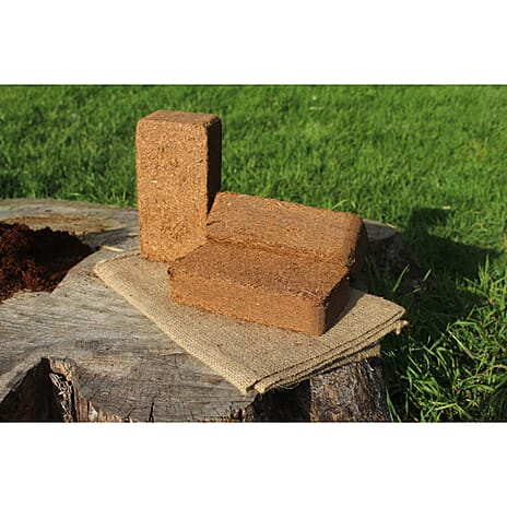 Coir Vital Grow Peat-Free Potting Mix - Sustainable Coconut Coir Substrate for Houseplants, Vegetables, and Containers with Superior Drainage and Neutral pH