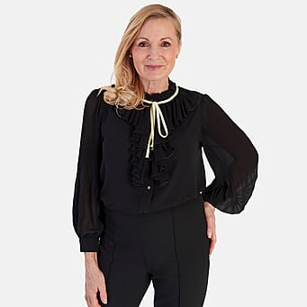 https://tjcuk.sirv.com/Products/85/0/8509822/Marina-Kaneva-Ruffled-Front-Tie-Neckline-Blouse-Size-14-Black_8509822.jpg?w=342&h=342