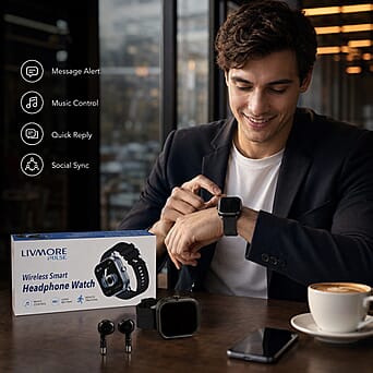 https://tjcuk.sirv.com/Products/85/1/8510068/2-in-1-Integrated-Wireless-Earbuds-Smartwatch-Combo-Premium-NFC-Blueto_8510068_2.jpg?w=342&h=342