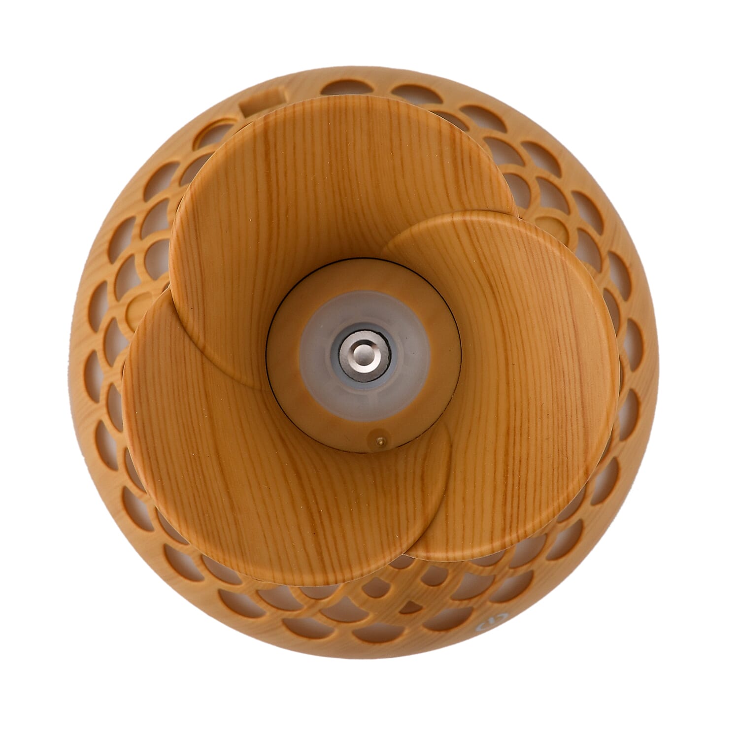 Ultrasonic Mist Humidifier With 7 Fragrance Oils - Light Brown