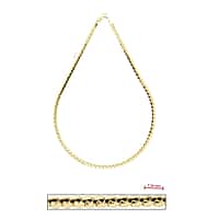 Maestro Collection - 9K Yellow Gold Necklace (Size - 20) with Ocean Wavelink, Gold Wt. 8.50 Gms