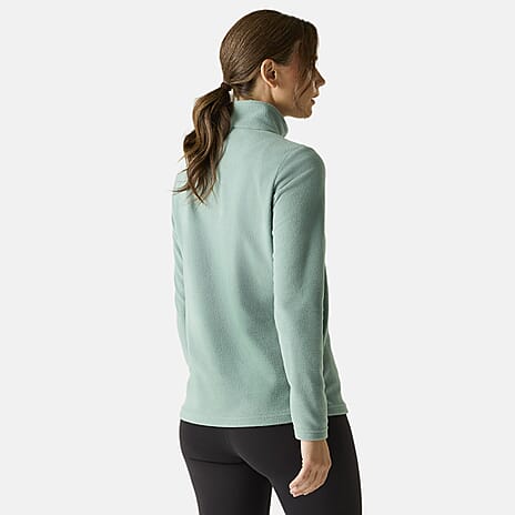 Regatta Womens Lightweight Half-Zip Fleece (Size 18) - Moss Green