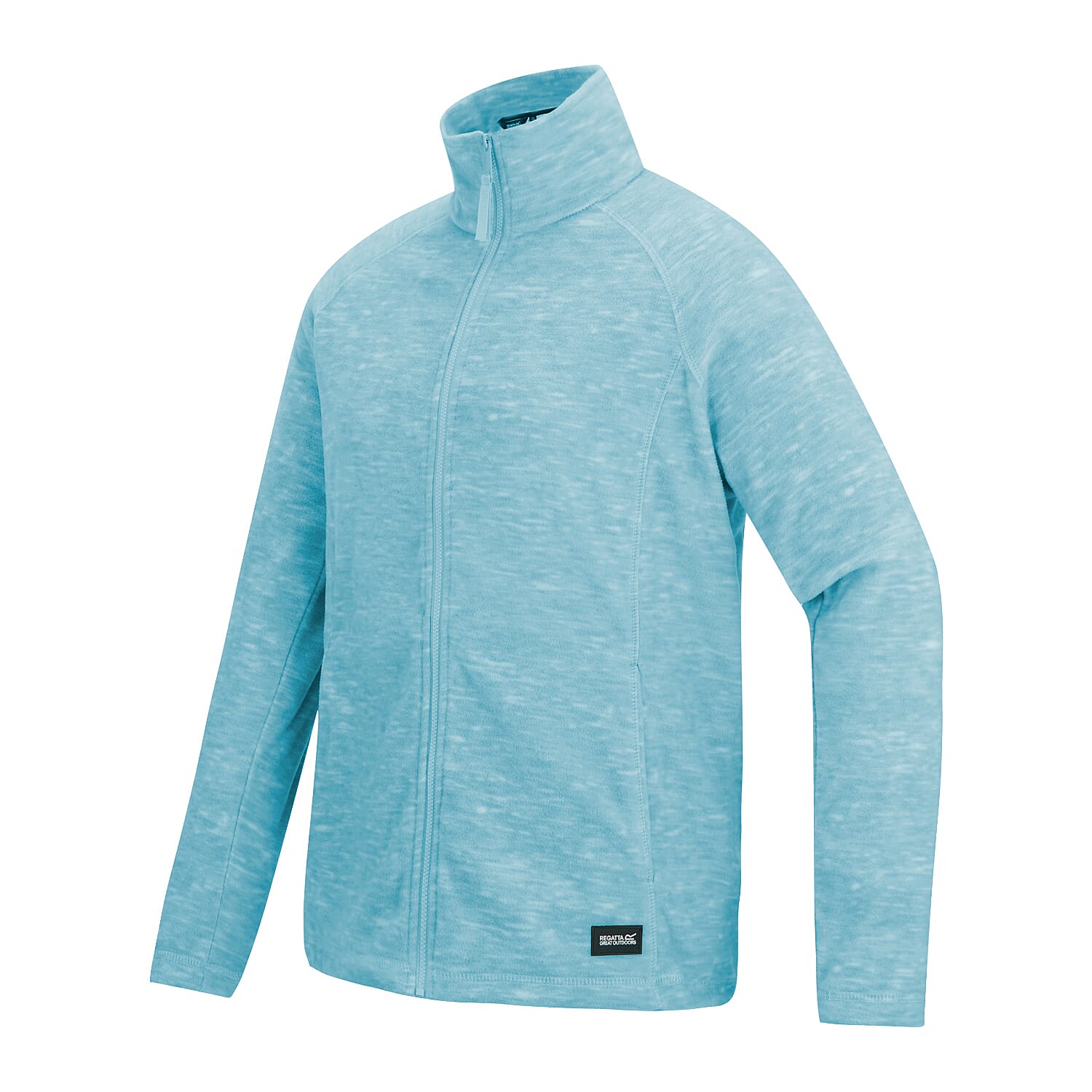 Regatta Womens Marl Knit Full-Zip Fleece