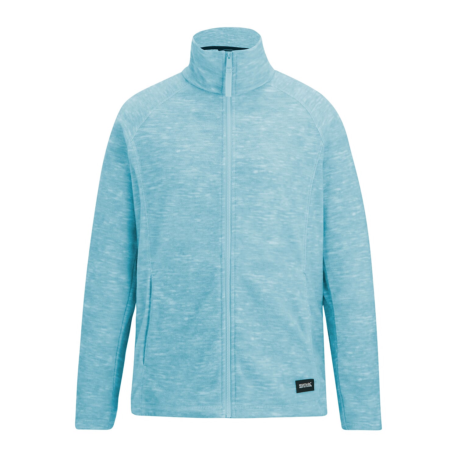 Regatta Womens Marl Knit Full-Zip Fleece