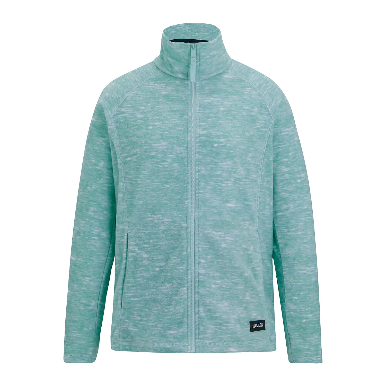 Regatta Womens Marl Knit Full-Zip Fleece