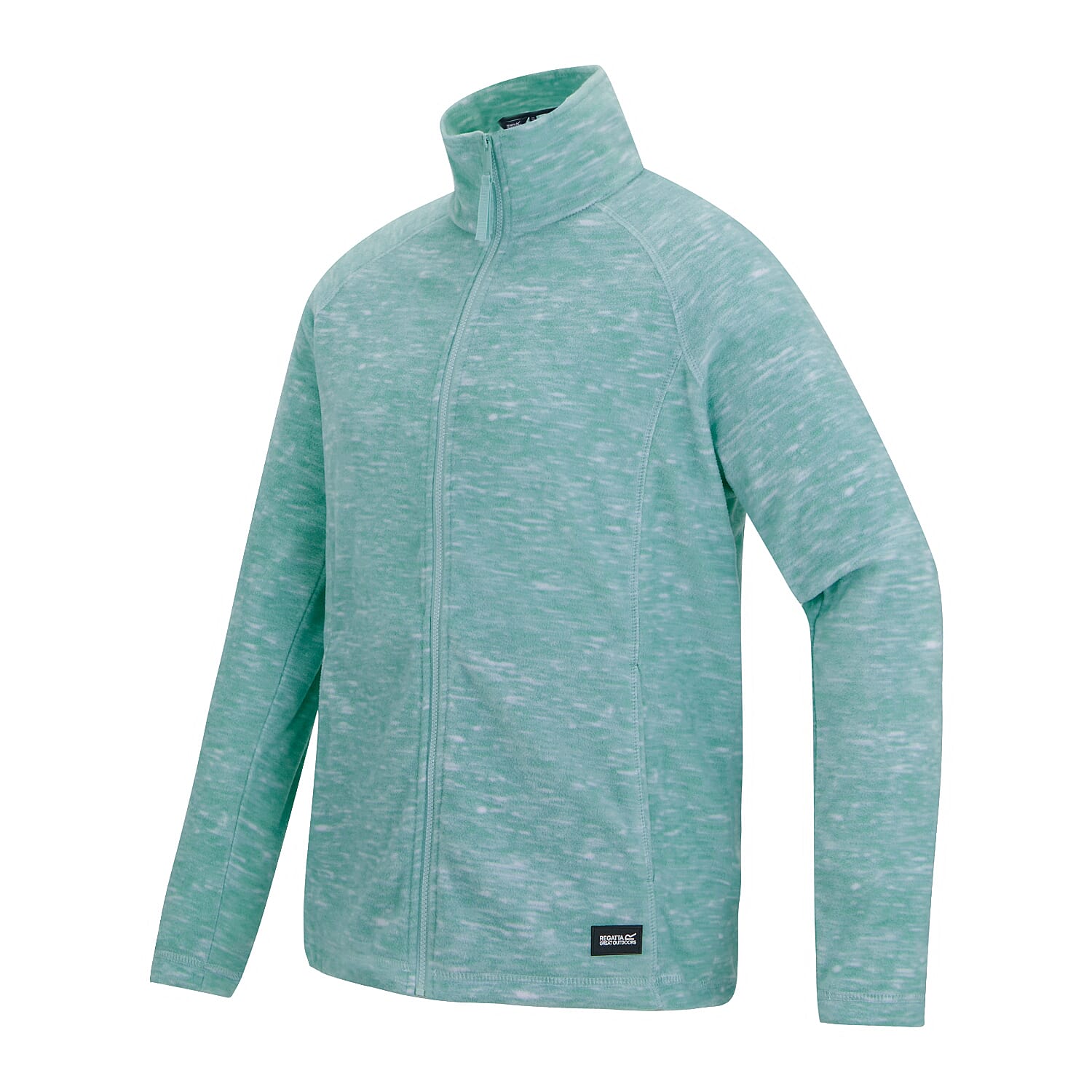 Regatta Womens Marl Knit Full-Zip Fleece