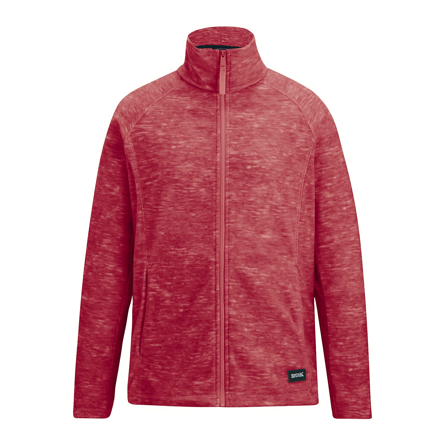 Regatta Womens Marl Knit Full-Zip Fleece