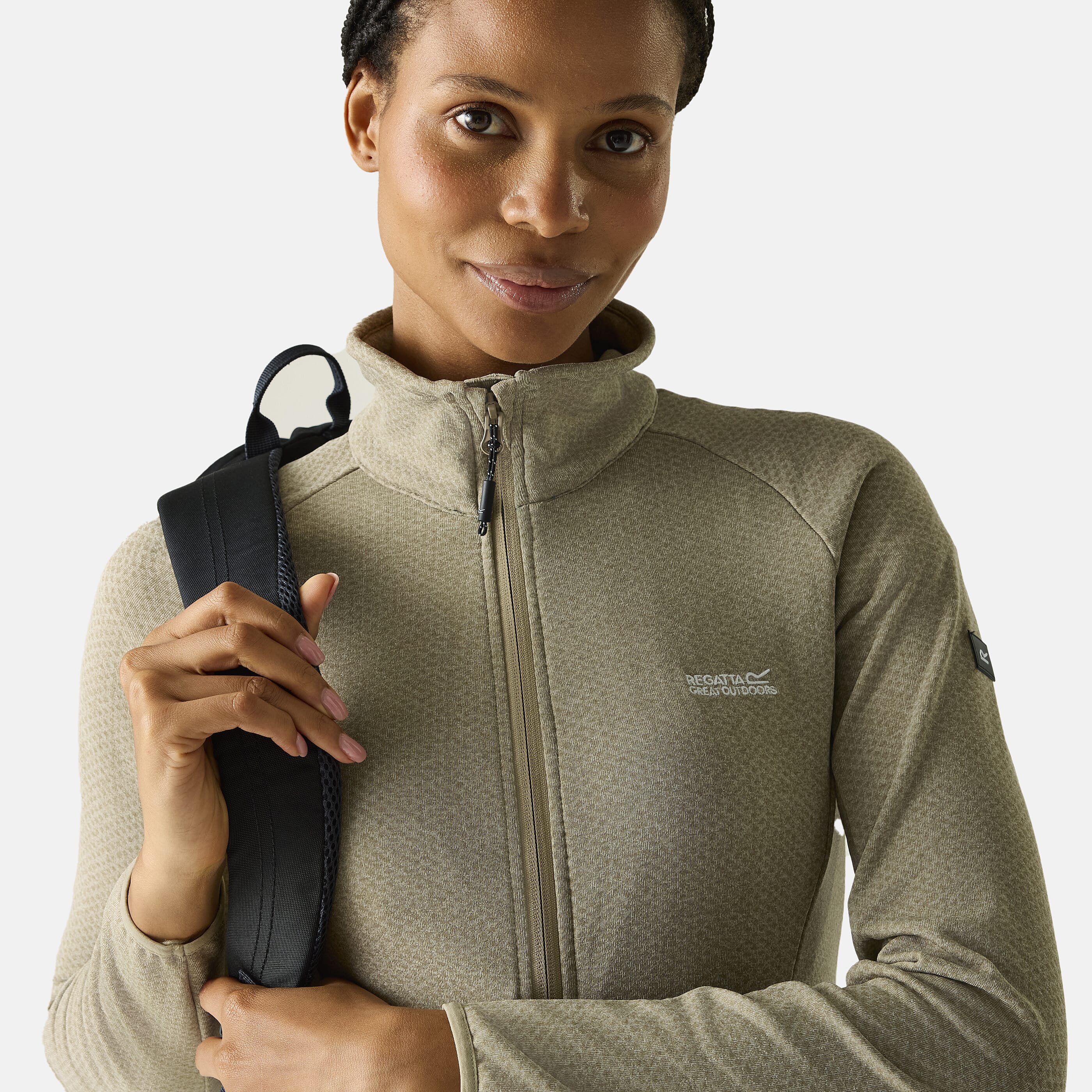 Regatta Womens Softshell Jacket with Zipped Lower Pockets