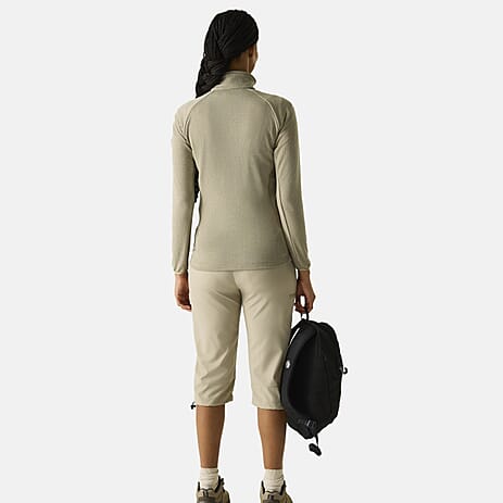 Regatta Womens Softshell Jacket with Zipped Lower Pockets (Size 14) - Brown