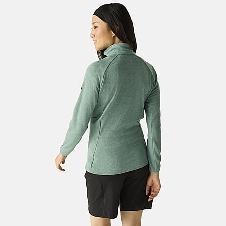 Regatta Womens Softshell Jacket with Zipped Lower Pockets (Size 14) - Moss Green