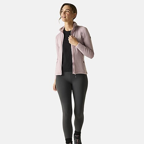 Regatta Womens Softshell Jacket with Zipped Lower Pockets (Size 14) - Purple