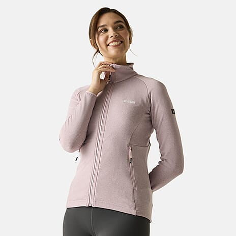 Regatta Womens Softshell Jacket with Zipped Lower Pockets (Size 16) - Purple
