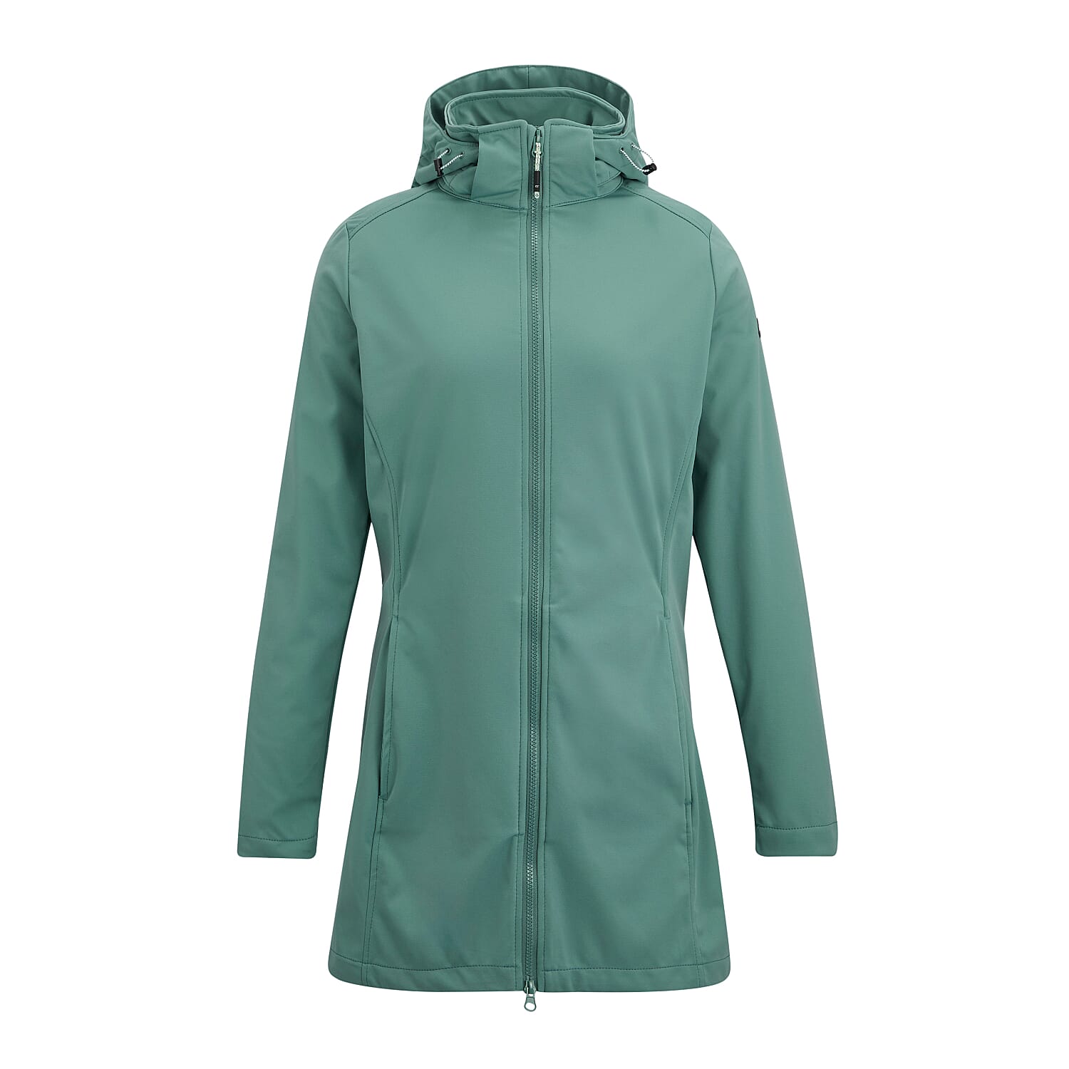 Regatta Womens Softshell Waterproof Longline Jacket with Detachable Hood