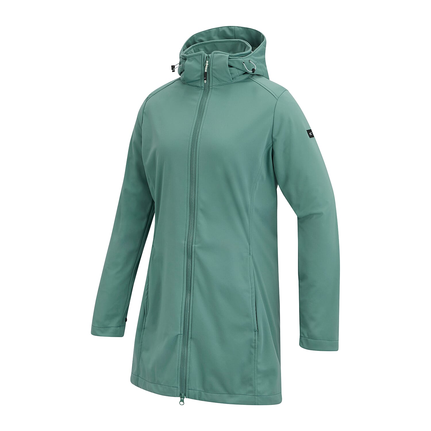 Regatta Womens Softshell Waterproof Longline Jacket with Detachable Hood